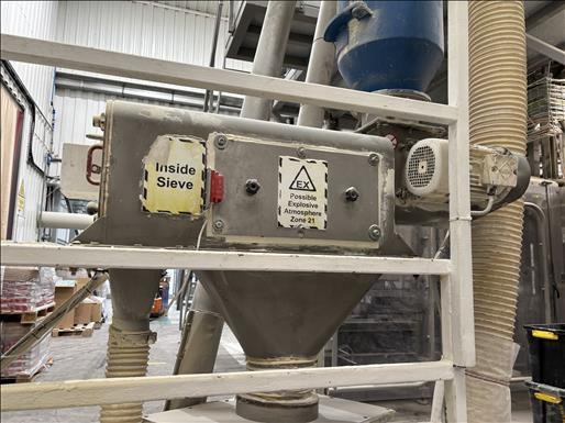 Gericke CSM722 MK2 Inline centrifugal rotary sifter - Oprema za prehrambenu industriju: slika 3 Gericke CSM722 MK2 Inline centrifugal rotary sifter - Oprema za prehrambenu industriju: slika 3