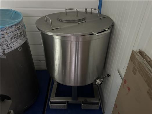 NNP 200L stainless holding tank - Oprema za prehrambenu industriju: slika 2 NNP 200L stainless holding tank - Oprema za prehrambenu industriju: slika 2
