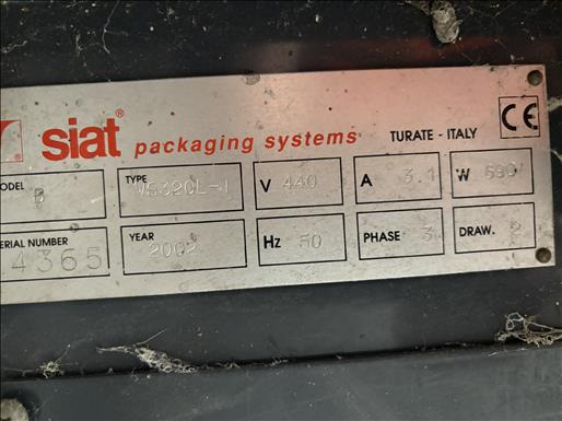 Siat WS320L-1 Pallet wrapper - Mašina za pakovanje: slika 5 Siat WS320L-1 Pallet wrapper - Mašina za pakovanje: slika 5