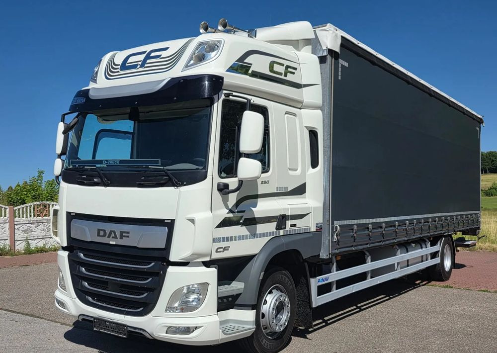 DAF CF290 / CF320 / FIRANKA / WINDA DHOLLANDIA / E6/ JEDEN WŁAŚCICIEL / SPROWADZONY / 22PALETY / 2019/ PODNOSZONY DACH / JAK NOWY - Kamion sa ceradom: slika 2 DAF CF290 / CF320 / FIRANKA / WINDA DHOLLANDIA / E6/ JEDEN WŁAŚCICIEL / SPROWADZONY / 22PALETY / 2019/ PODNOSZONY DACH / JAK NOWY - Kamion sa ceradom: slika 2