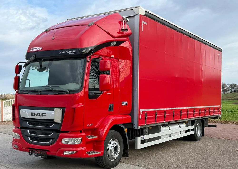 DAF LF 260 / WINDA / 16TON DMC / 3M WYSOKOŚĆ / JUMBO / FIRANKA / SYPIALKA / AUTOMAT / JEDEN WŁAŚCICIE / EURO 6 / 2017/ SPROWADZONY / 19 PALET / DUŻA ŁADOWNOŚĆ / - Kamion sa ceradom: slika 1 DAF LF 260 / WINDA / 16TON DMC / 3M WYSOKOŚĆ / JUMBO / FIRANKA / SYPIALKA / AUTOMAT / JEDEN WŁAŚCICIE / EURO 6 / 2017/ SPROWADZONY / 19 PALET / DUŻA ŁADOWNOŚĆ / - Kamion sa ceradom: slika 1