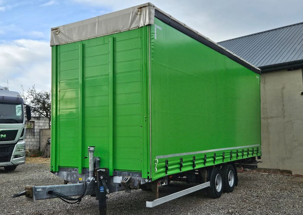 Fliegl PRZYCZEPA CIĘŻAROWA / TANDEM / 2 OSIE / 18 PALET / GÓRNY REGULOWANY SPRZĘG / 10500DMC / 7 TON ŁADOWNOŚĆ - Prikolica sa ceradom: slika 1 Fliegl PRZYCZEPA CIĘŻAROWA / TANDEM / 2 OSIE / 18 PALET / GÓRNY REGULOWANY SPRZĘG / 10500DMC / 7 TON ŁADOWNOŚĆ - Prikolica sa ceradom: slika 1