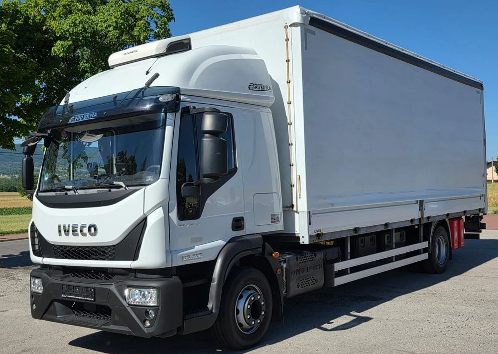 Iveco EUROCARGO 160E320/FIRANKA/WINDA/AUTOMAT/NISKI PRZEBIEG/E6/SPROWADZONY/PIERWSZY WŁAŚCICIEL - Kamion sa ceradom: slika 1 Iveco EUROCARGO 160E320/FIRANKA/WINDA/AUTOMAT/NISKI PRZEBIEG/E6/SPROWADZONY/PIERWSZY WŁAŚCICIEL - Kamion sa ceradom: slika 1