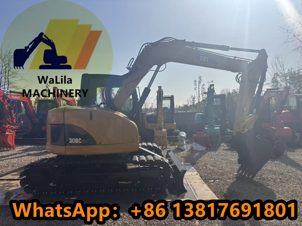 Mini bager CATERPILLAR 308CCR: slika 9