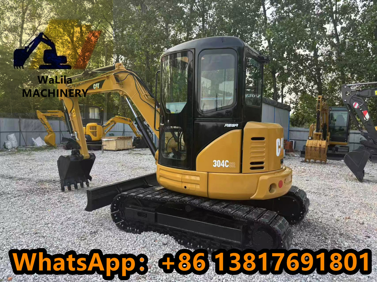 CATERPILLAR CAT304CCR - Mini bager: slika 3 CATERPILLAR CAT304CCR - Mini bager: slika 3