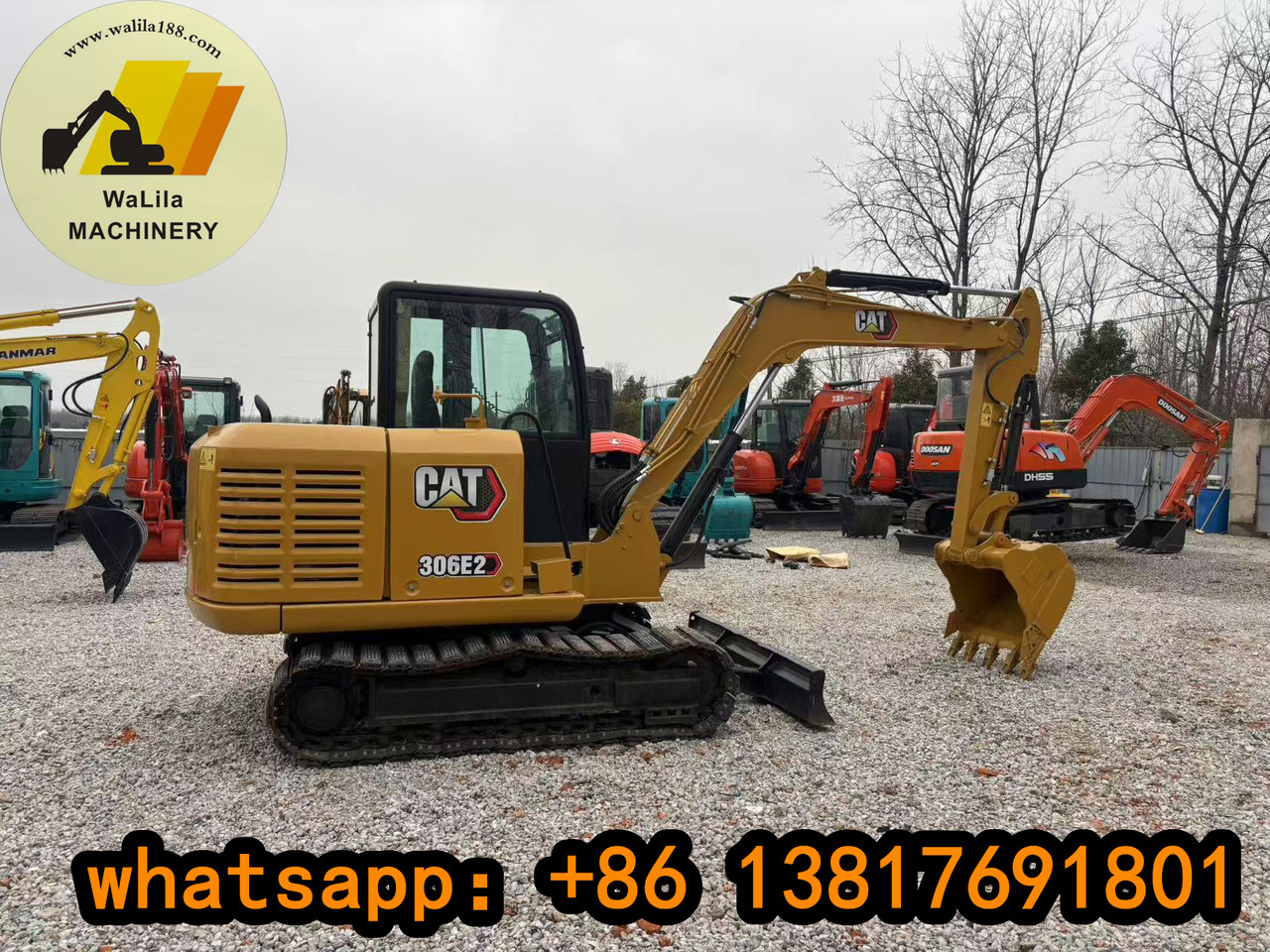 CATERPILLAR CAT306E2 - Mini bager: slika 1 CATERPILLAR CAT306E2 - Mini bager: slika 1