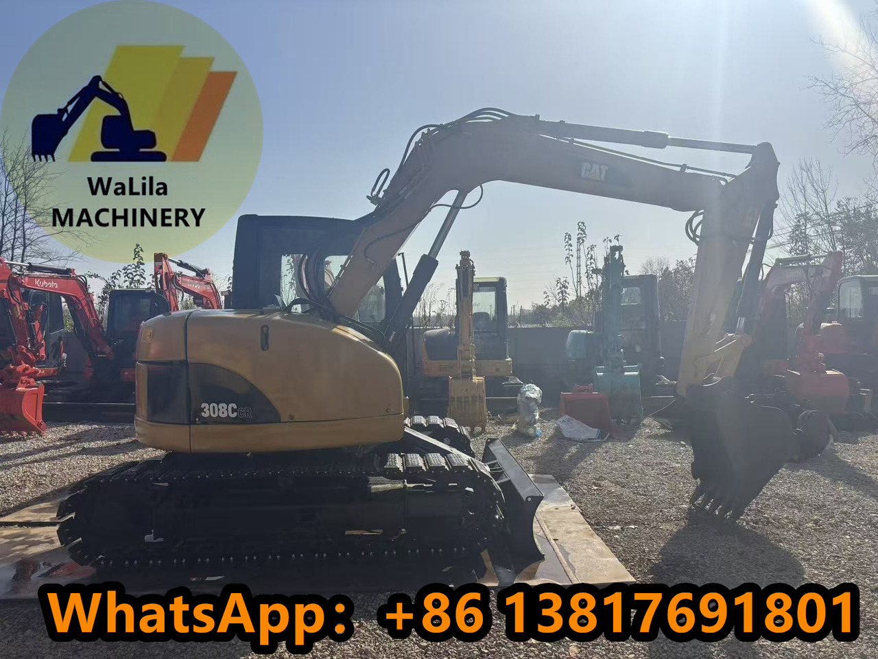 CATERPILLAR CAT308CCR - Mini bager: slika 1 CATERPILLAR CAT308CCR - Mini bager: slika 1