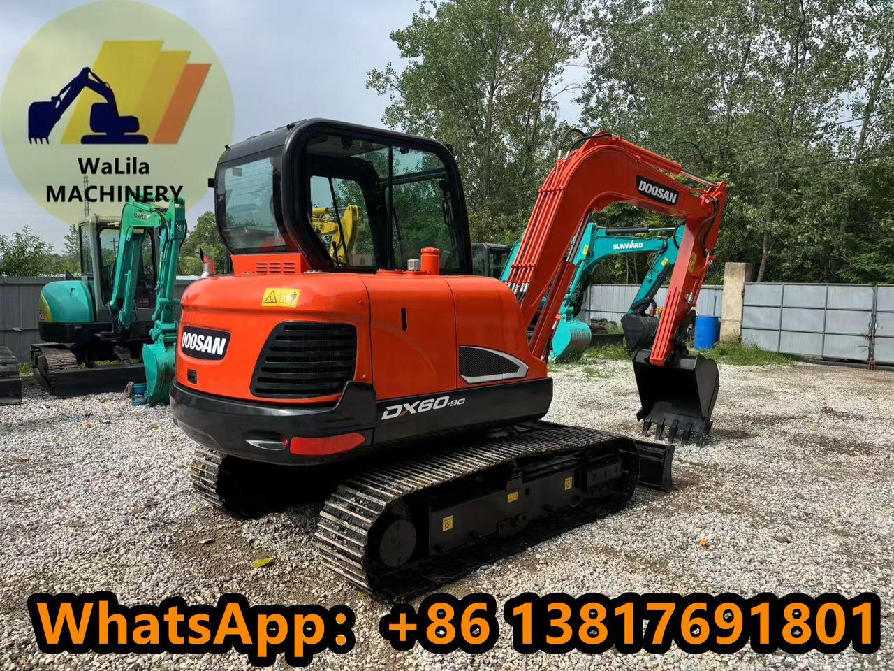 Mini bager DOOSAN DX60-9: slika 8 Mini bager DOOSAN DX60-9: slika 8