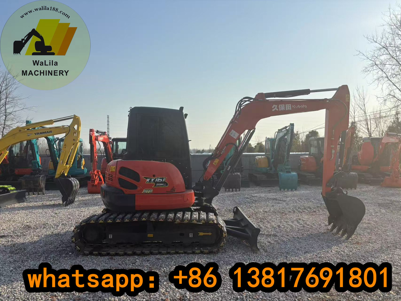KUBOTA KX161 - Građevinska mašina: slika 1 KUBOTA KX161 - Građevinska mašina: slika 1