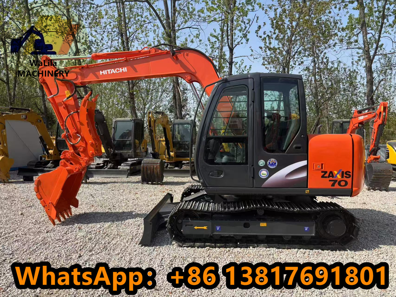 HITACHI ZX70 - Mini bager: slika 1 HITACHI ZX70 - Mini bager: slika 1