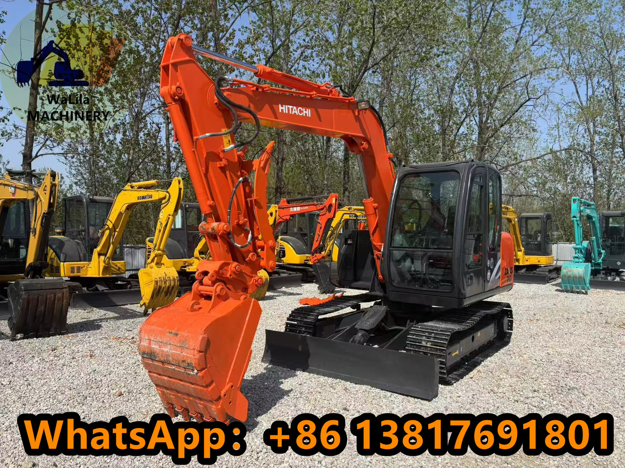 HITACHI ZX70 - Mini bager: slika 3 HITACHI ZX70 - Mini bager: slika 3