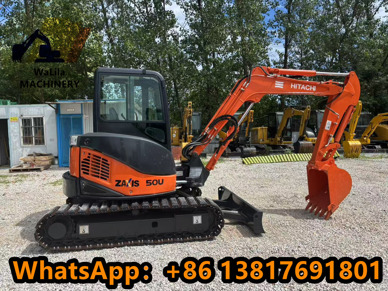 HITACHI Zx50 - Mini bager: slika 1 HITACHI Zx50 - Mini bager: slika 1