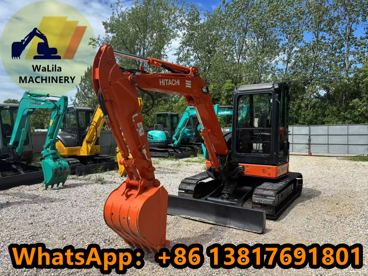 HITACHI Zx50 - Mini bager: slika 2 HITACHI Zx50 - Mini bager: slika 2
