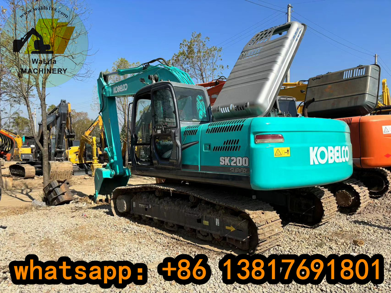 KOBELCO SK 200-8 - Bager guseničar: slika 5 KOBELCO SK 200-8 - Bager guseničar: slika 5
