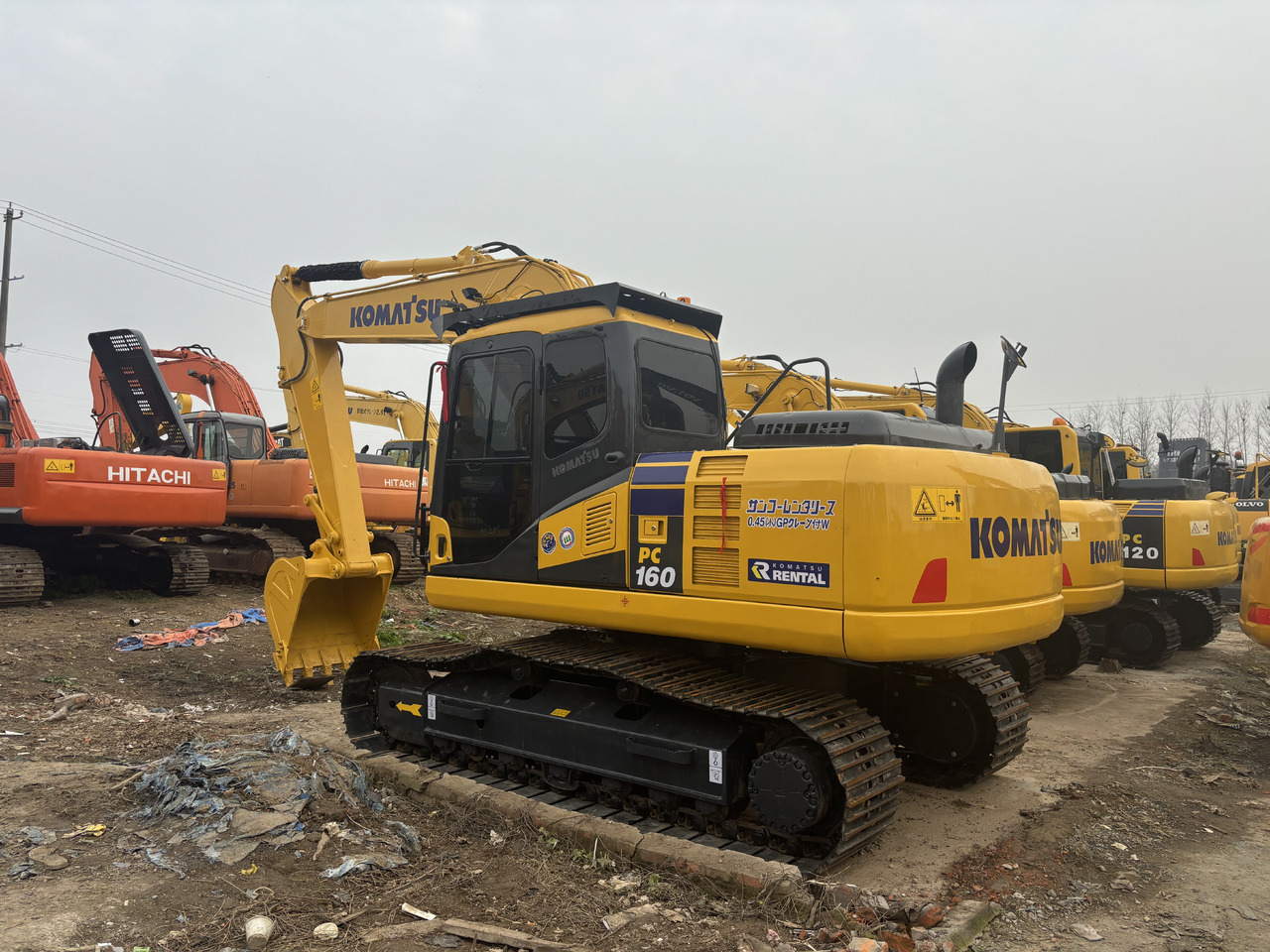 KOMATSU PC160 - Bager guseničar: slika 1 KOMATSU PC160 - Bager guseničar: slika 1