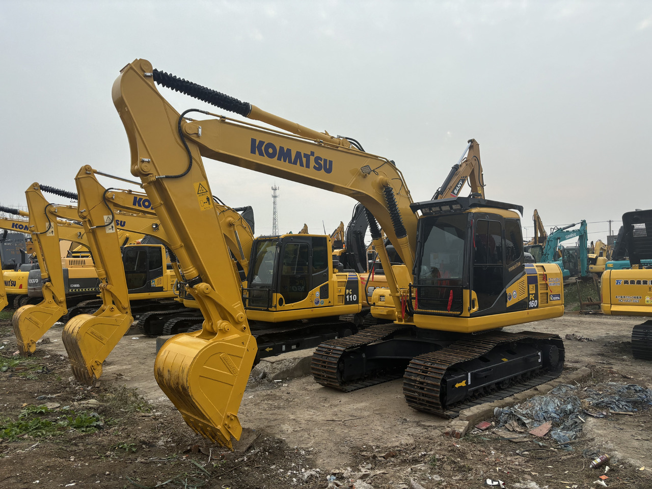 KOMATSU PC160 - Bager guseničar: slika 4 KOMATSU PC160 - Bager guseničar: slika 4