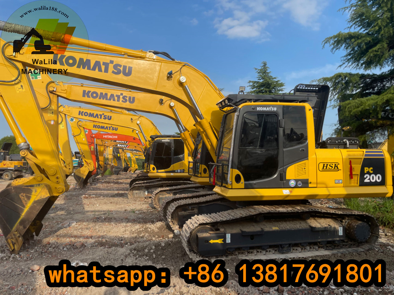 KOMATSU PC200-8 - Bager guseničar: slika 1 KOMATSU PC200-8 - Bager guseničar: slika 1