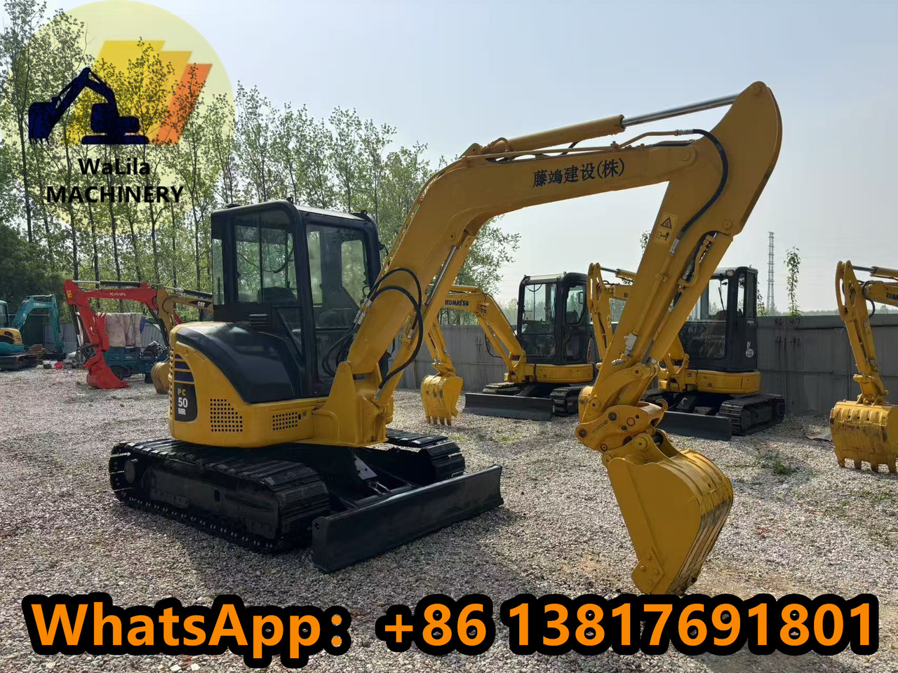 Mini bager KOMATSU PC50-3: slika 6