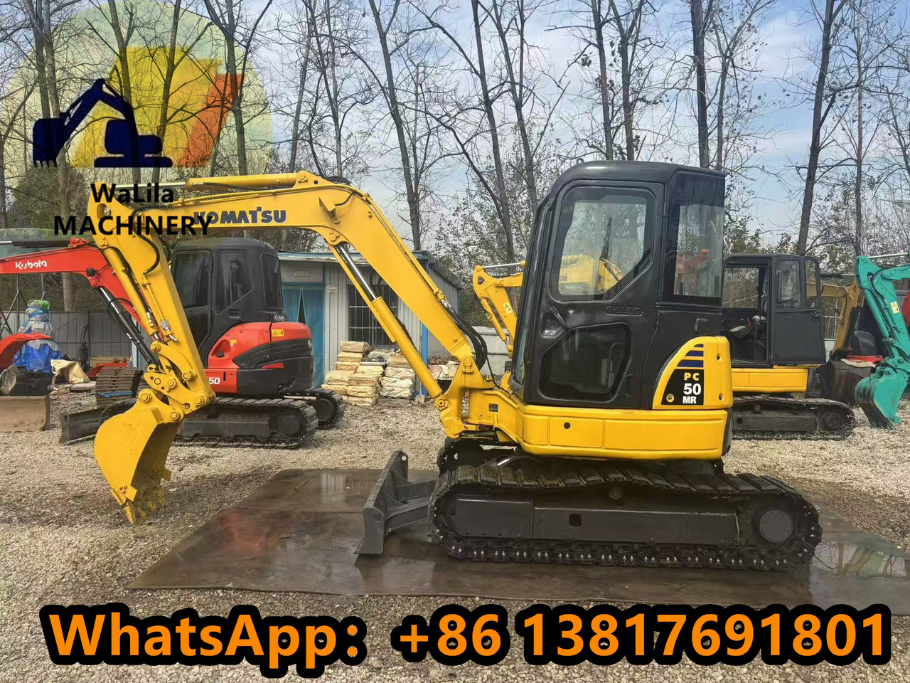 KOMATSU PC50MR-3 - Mini bager: slika 1 KOMATSU PC50MR-3 - Mini bager: slika 1
