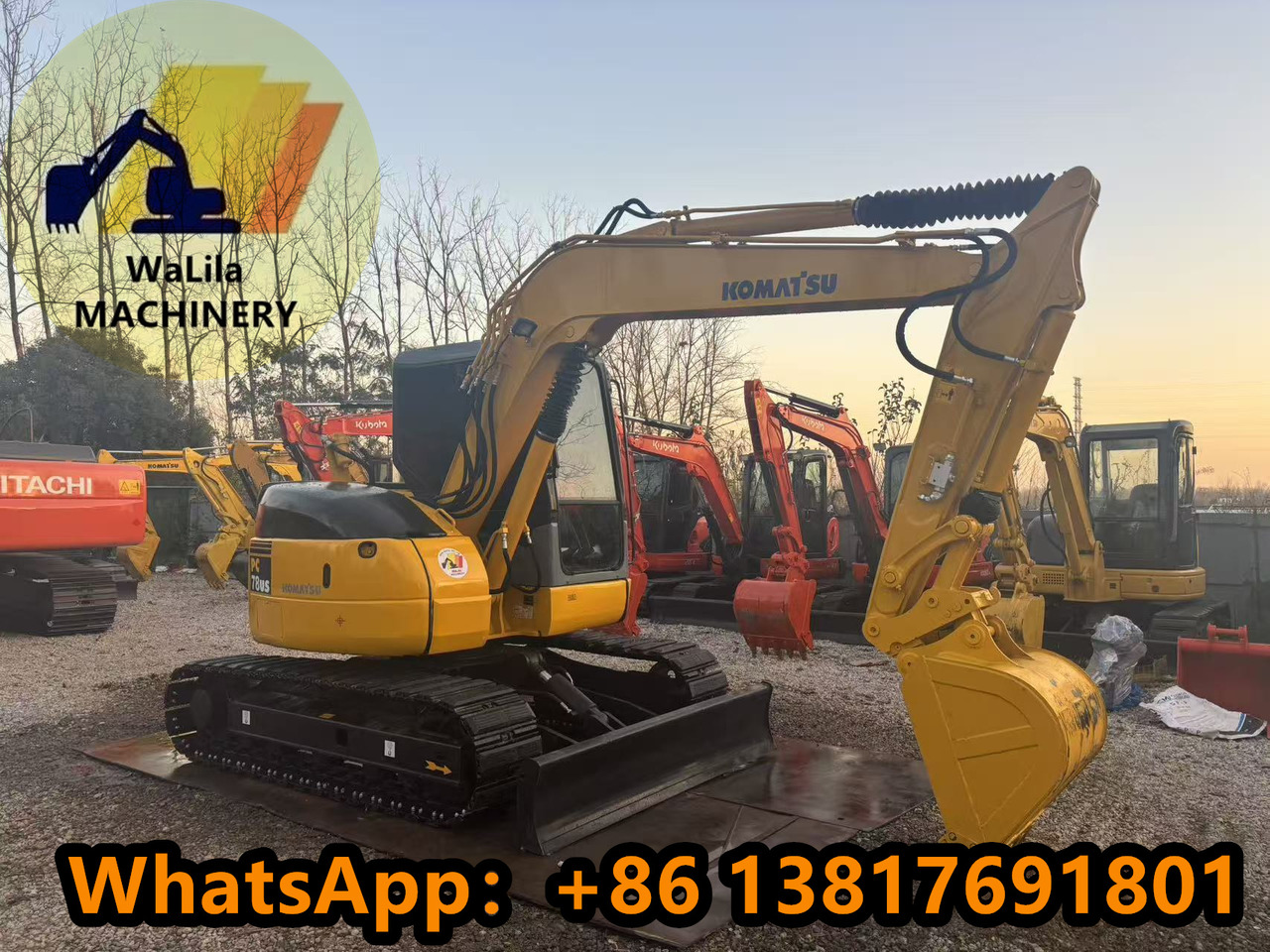 KOMATSU PC78US - Mini bager: slika 1 KOMATSU PC78US - Mini bager: slika 1