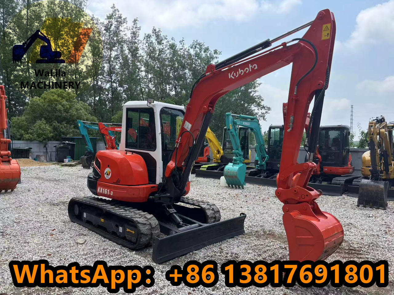 KUBOTA KX161 - Mini bager: slika 3 KUBOTA KX161 - Mini bager: slika 3