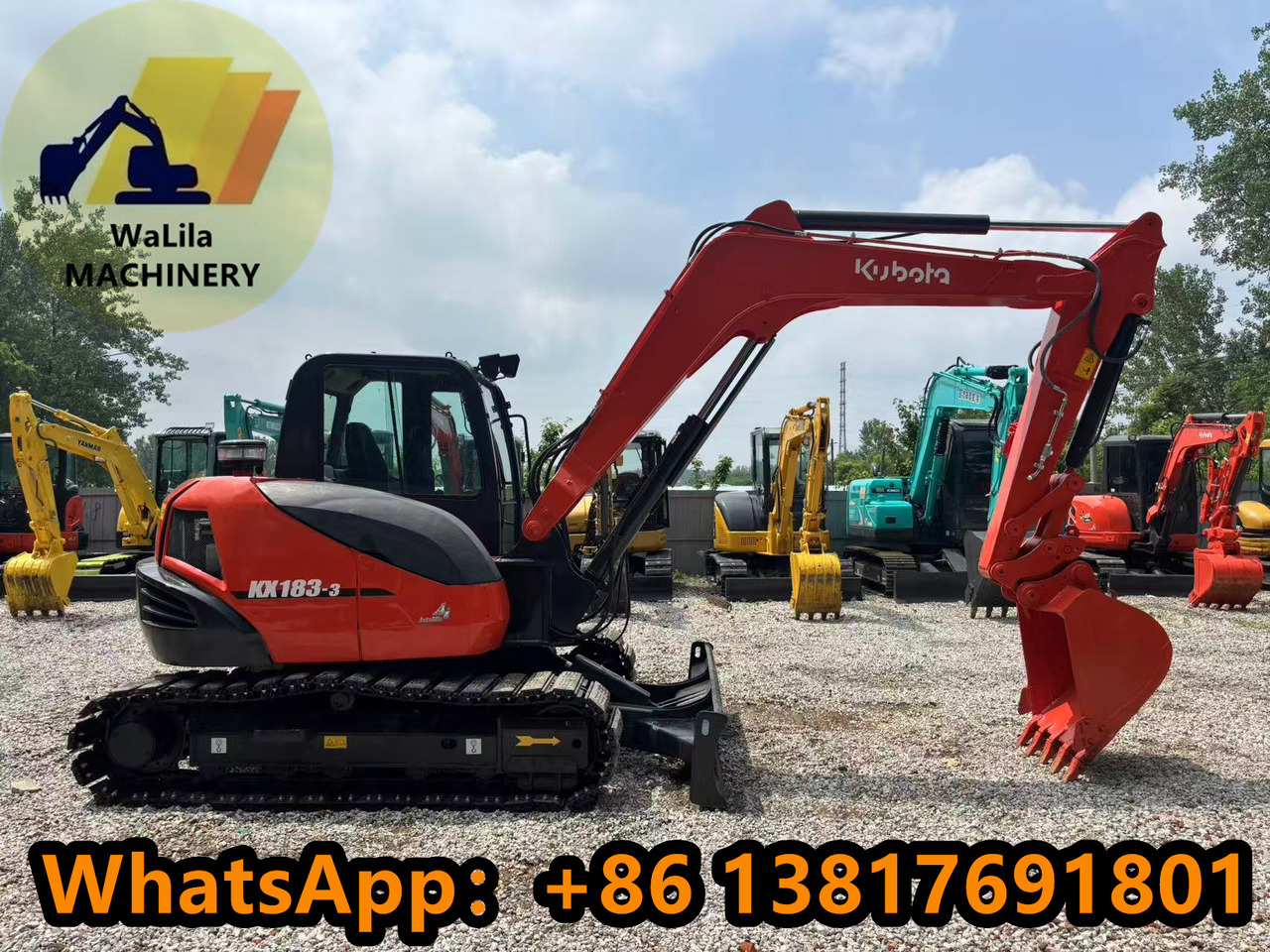 KUBOTA KX183-5 - Mini bager: slika 1 KUBOTA KX183-5 - Mini bager: slika 1