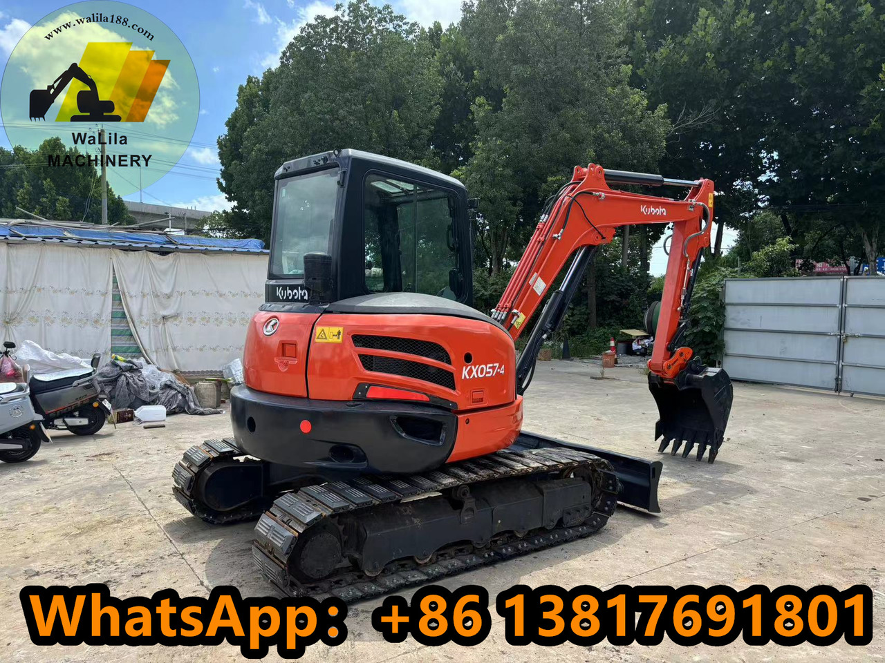 KUBOTA Kx057-4 - Mini bager: slika 4 KUBOTA Kx057-4 - Mini bager: slika 4