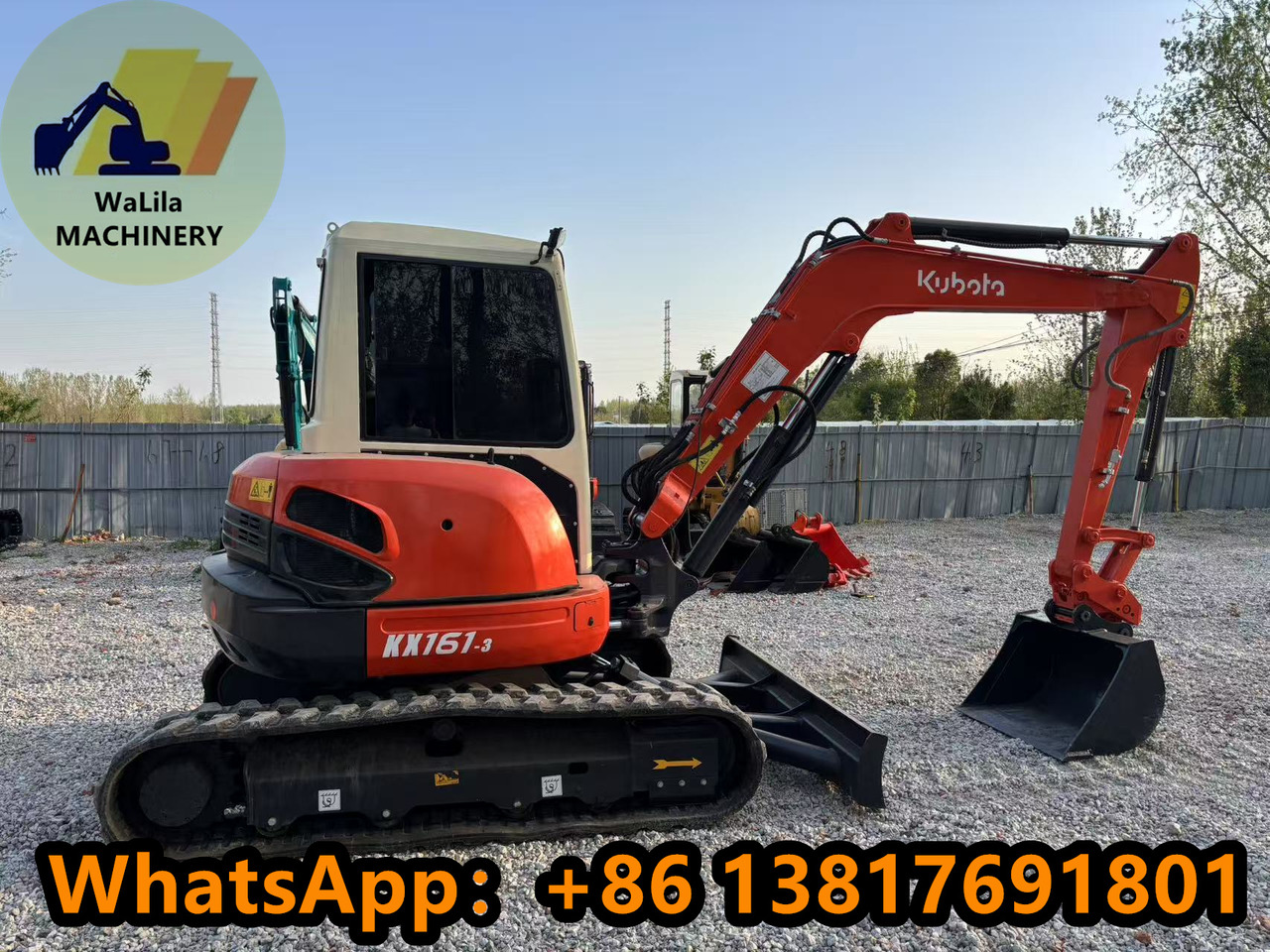 KUBOTA Kx161 - Mini bager: slika 1 KUBOTA Kx161 - Mini bager: slika 1