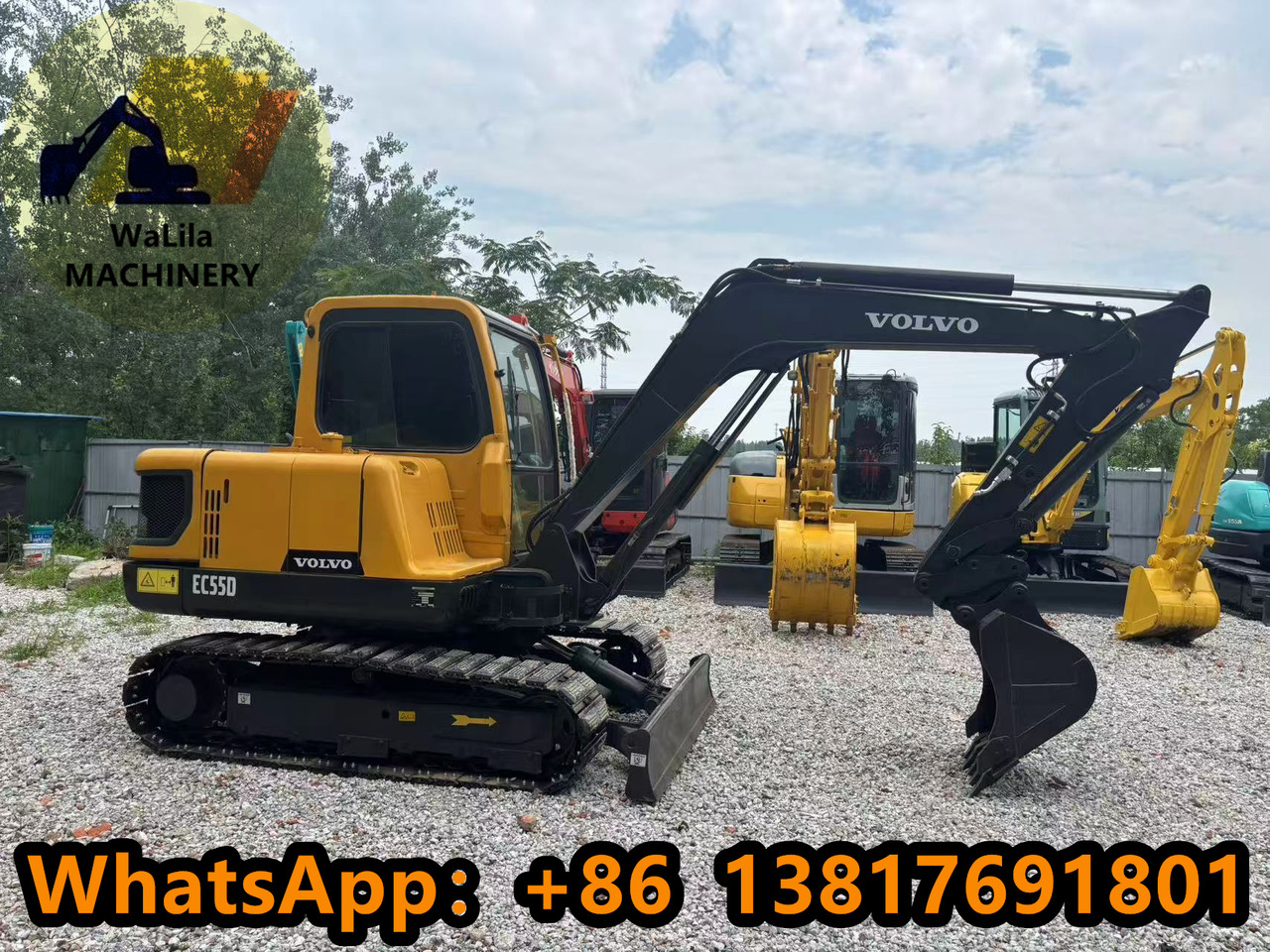 VOLVO EC55 - Mini bager: slika 5 VOLVO EC55 - Mini bager: slika 5