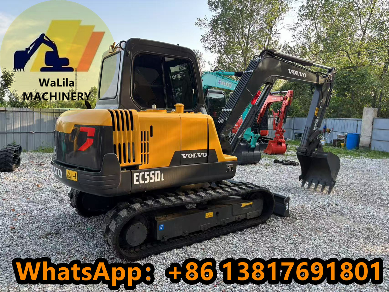 VOLVO EC55 Rubber track version - Mini bager: slika 4 VOLVO EC55 Rubber track version - Mini bager: slika 4