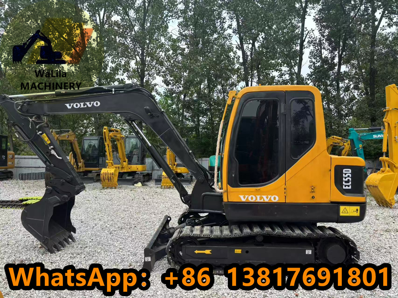 Volvo EC55D - Mini bager: slika 2 Volvo EC55D - Mini bager: slika 2