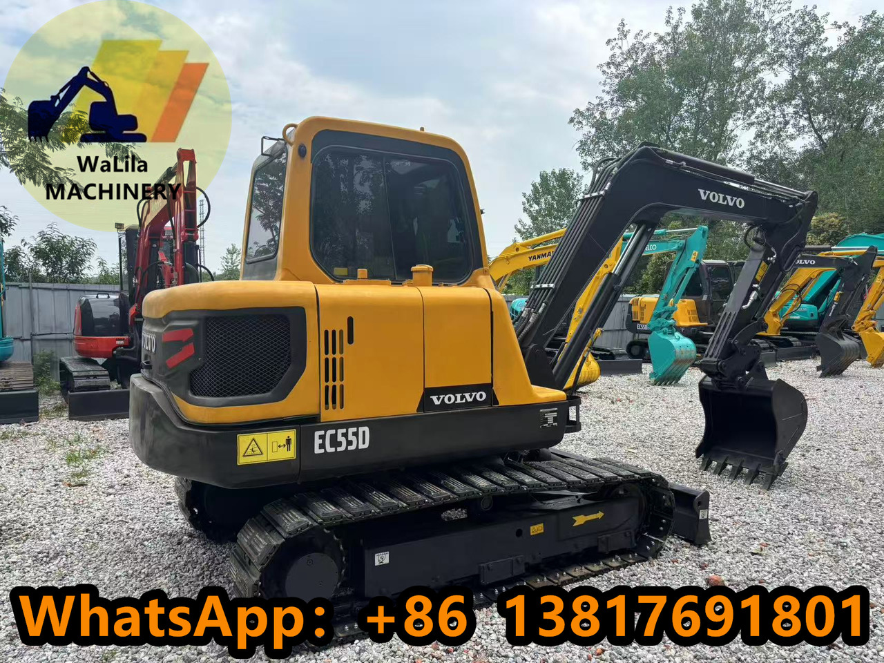 Volvo EC55D - Mini bager: slika 3 Volvo EC55D - Mini bager: slika 3