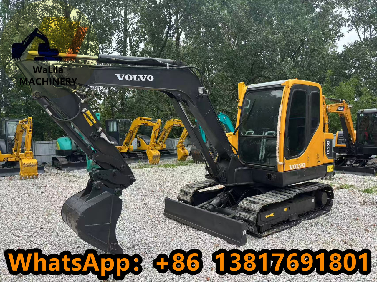 Volvo EC55D - Mini bager: slika 4 Volvo EC55D - Mini bager: slika 4