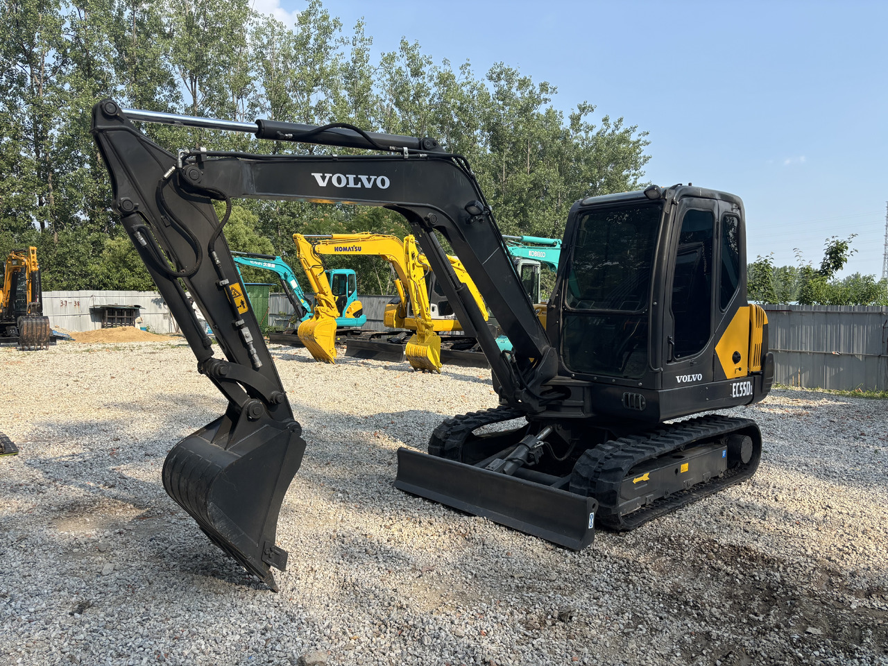 Volvo EC55D Rubber track - Mini bager: slika 2 Volvo EC55D Rubber track - Mini bager: slika 2