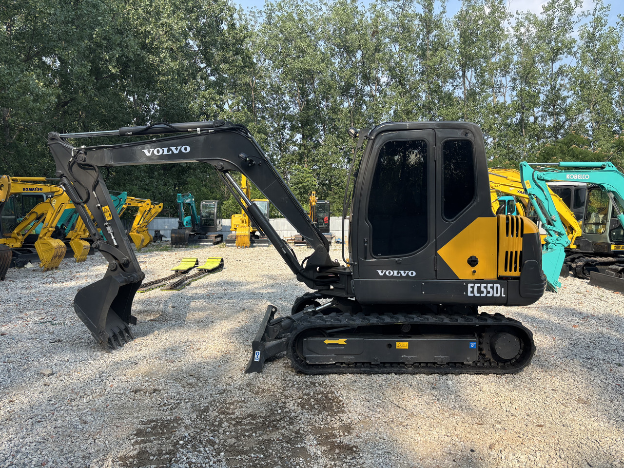 Volvo EC55D Rubber track - Mini bager: slika 3 Volvo EC55D Rubber track - Mini bager: slika 3