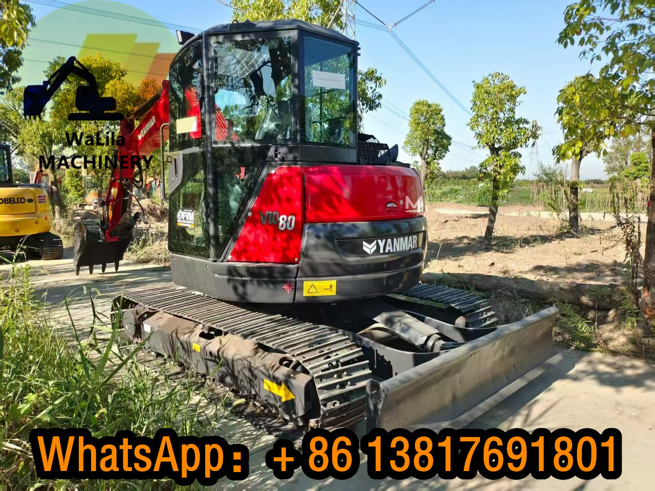 YANMAR VIO80 - Mini bager: slika 2 YANMAR VIO80 - Mini bager: slika 2