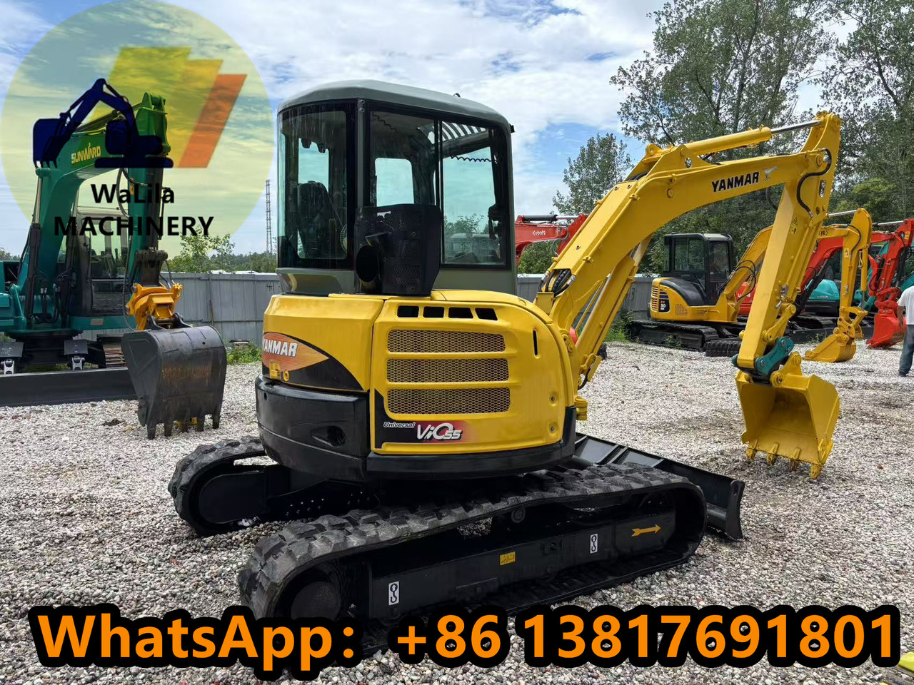 Yanmar Vio 55 Vio55 - Mini bager: slika 2 Yanmar Vio 55 Vio55 - Mini bager: slika 2