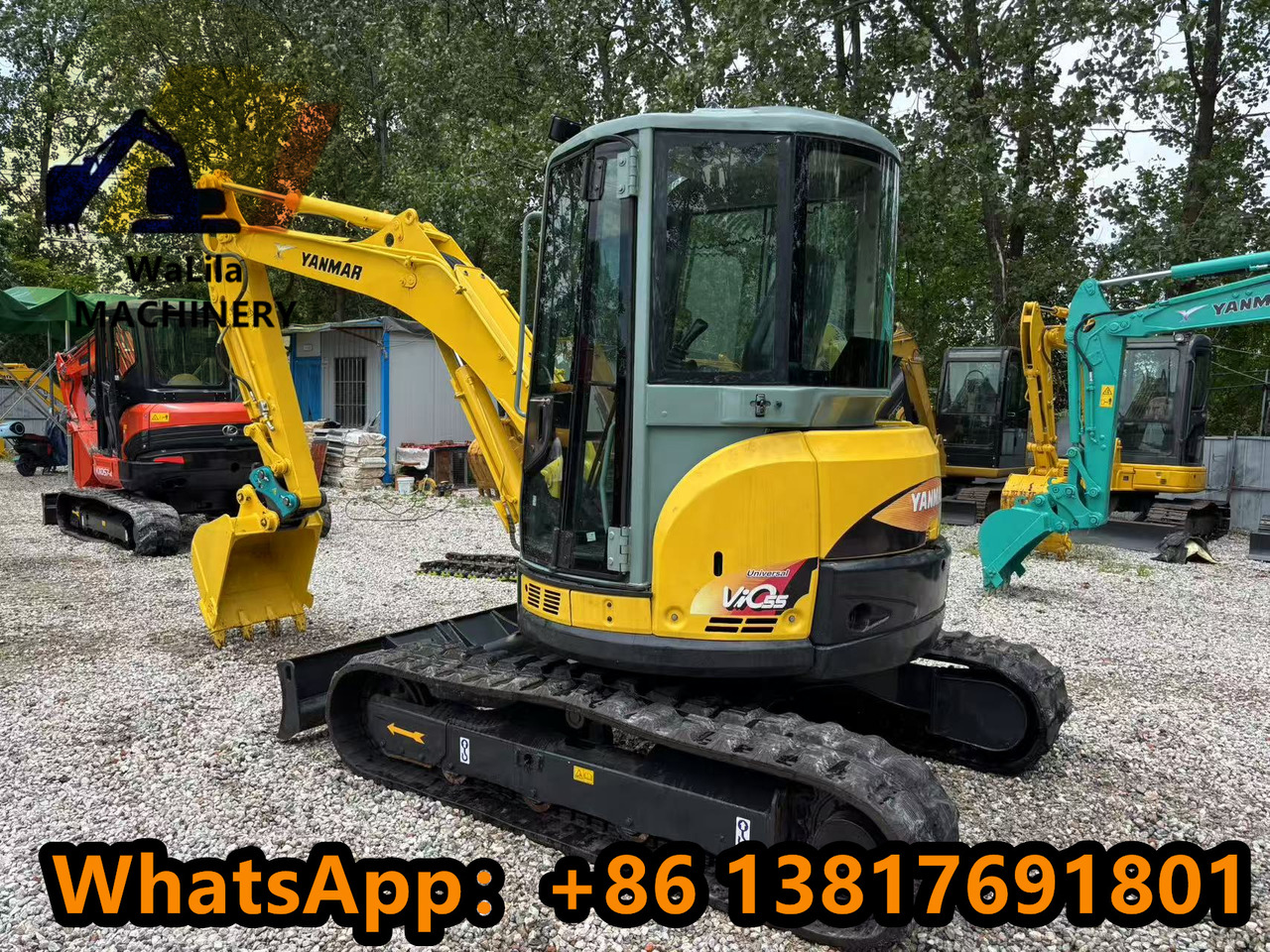 Yanmar Vio 55 Vio55 - Mini bager: slika 4 Yanmar Vio 55 Vio55 - Mini bager: slika 4