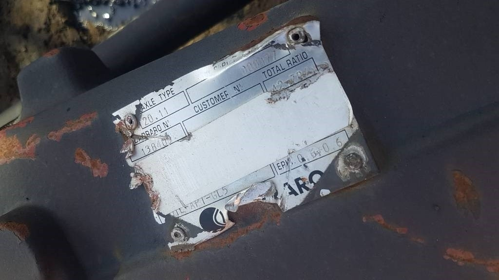 Carraro 20.11 FRONT AXLE - Osovina i delovi za Građevinska mašina: slika 2 Carraro 20.11 FRONT AXLE - Osovina i delovi za Građevinska mašina: slika 2
