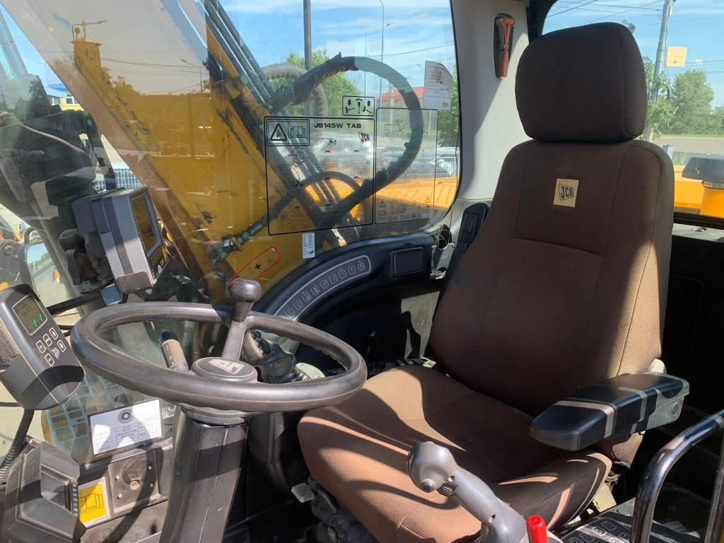 Bager točkaš JCB JS 145 W+Engcon Rototilt+Sistem Laser 2D Leica Ico: slika 16