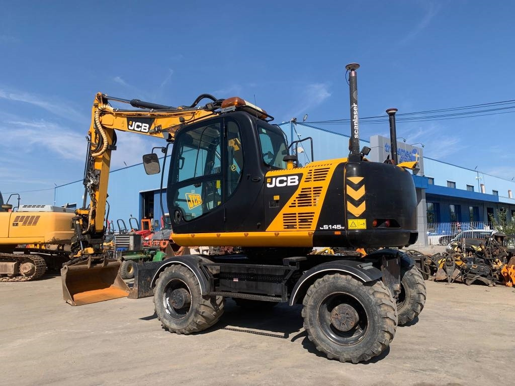 Bager točkaš JCB JS 145 W+Engcon Rototilt+Sistem Laser 2D Leica Ico: slika 11