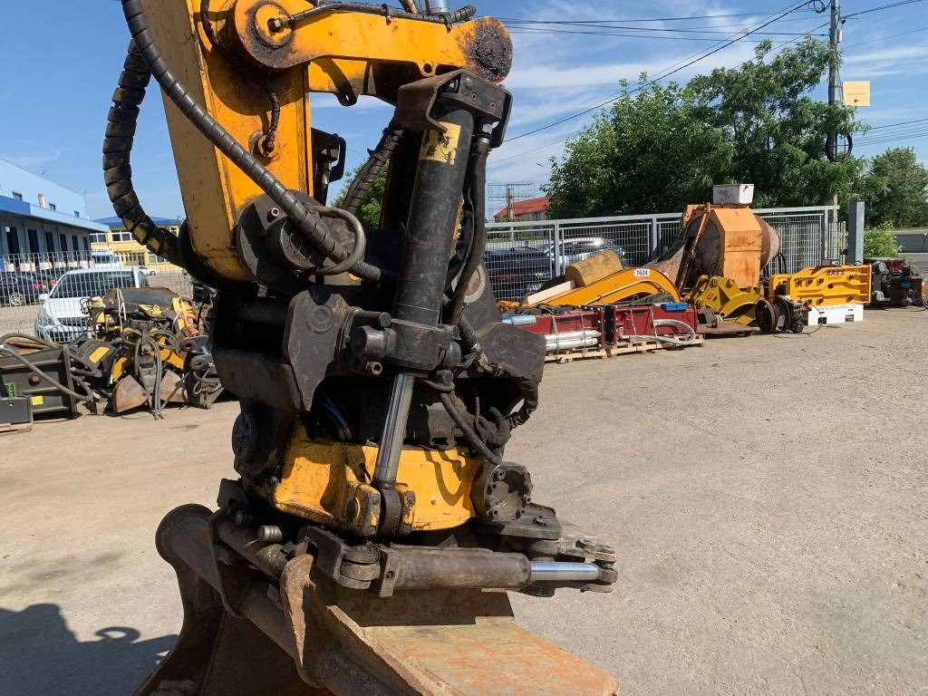 Bager točkaš JCB JS 145 W+Engcon Rototilt+Sistem Laser 2D Leica Ico: slika 7