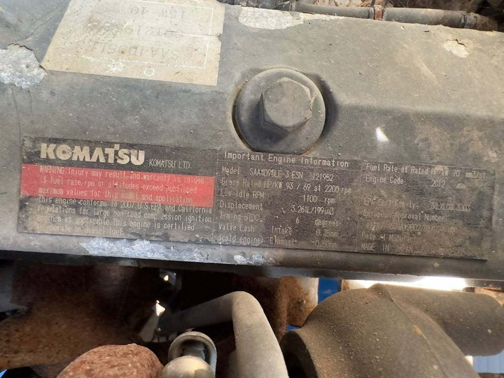 Komatsu SAA4D95LE-3 ESN ENGINE - Motor za Građevinska mašina: slika 3 Komatsu SAA4D95LE-3 ESN ENGINE - Motor za Građevinska mašina: slika 3