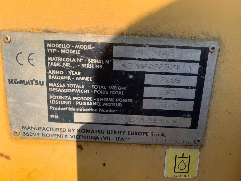Komatsu SK 714 FOR PARTS  Komatsu SK 714 FOR PARTS: slika 7