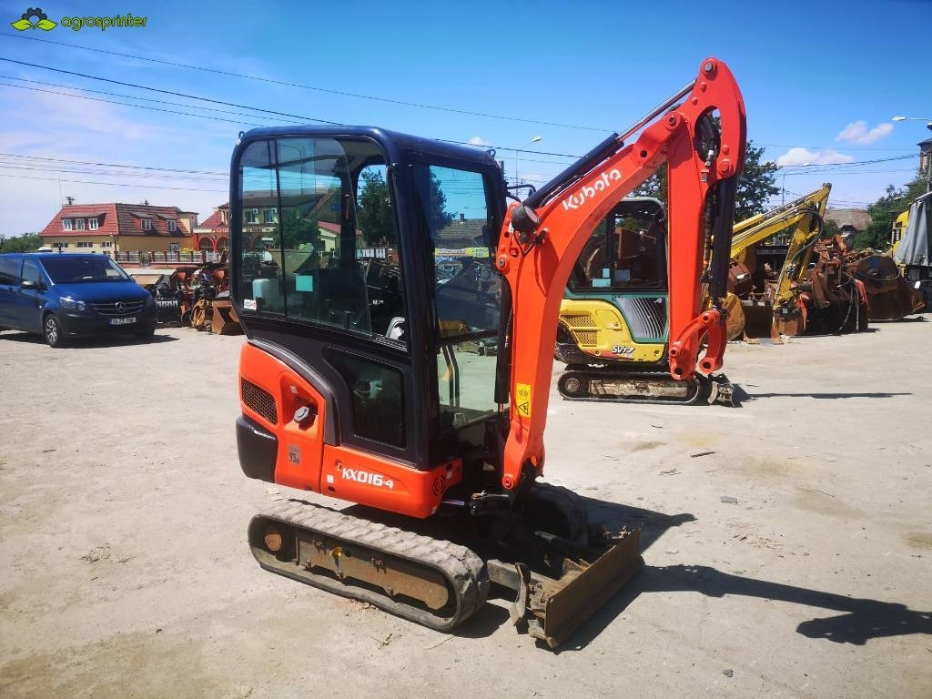 Kubota KX 016-4 - Mini bager: slika 1 Kubota KX 016-4 - Mini bager: slika 1