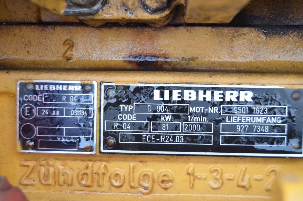 Liebherr D904 T - Motor za Građevinska mašina: slika 3 Liebherr D904 T - Motor za Građevinska mašina: slika 3