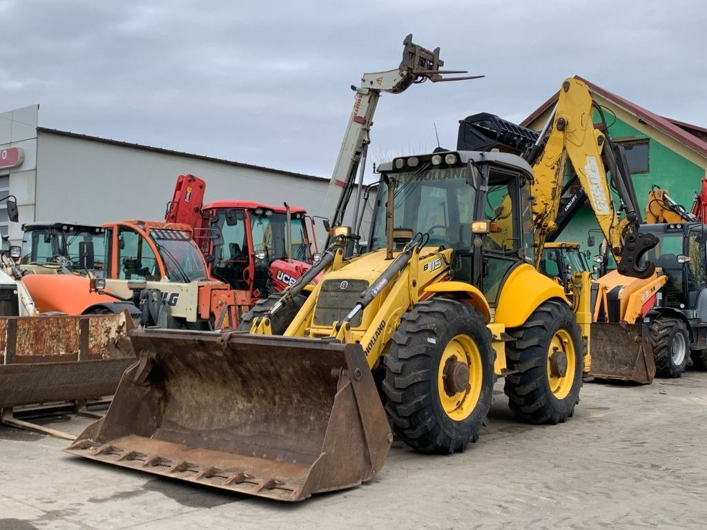 New Holland B 115 4PS - Bager utovarivač: slika 1 New Holland B 115 4PS - Bager utovarivač: slika 1