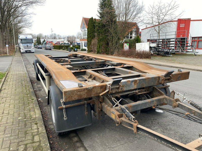 Huffermann HKA 1870 Abrollanhänger - Prikolica za prevoz kontejnera/ Prikolica sa promenjivim sandukom: slika 1 Huffermann HKA 1870 Abrollanhänger - Prikolica za prevoz kontejnera/ Prikolica sa promenjivim sandukom: slika 1