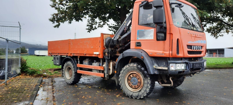 Iveco ML110-220 4x4 mit Kran+Funk - Kamion sa tovarnim sandukom, Kamion sa dizalicom: slika 1 Iveco ML110-220 4x4 mit Kran+Funk - Kamion sa tovarnim sandukom, Kamion sa dizalicom: slika 1
