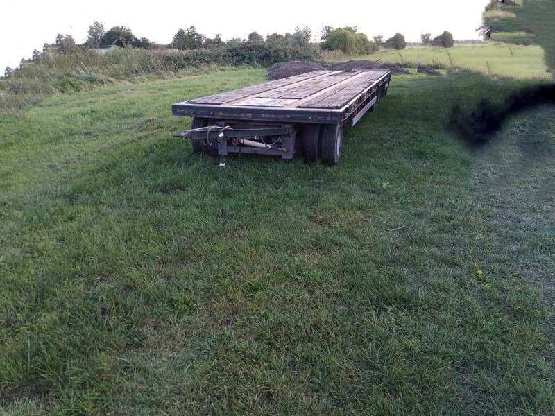 Langendorf 3 Achser Anhänger 9,4m Aufbau - Plato prikolica: slika 1 Langendorf 3 Achser Anhänger 9,4m Aufbau - Plato prikolica: slika 1